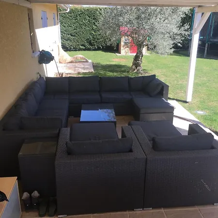 Maison Privee Avec Piscine Semesterbostad *