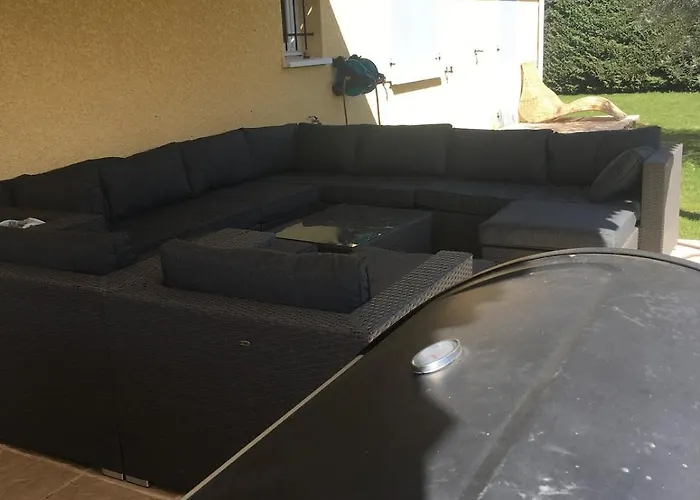 Maison Privee Avec Piscine Ferienhaus Beaurepaire (Isere)